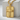 Latin Cross Chiseled Pendant, gold vermeil product photo