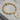 Rosary Decade Link Bracelet, gold vermeil, product photo