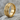 Psalm Shepherd Spinner Ring, gold vermeil, angled view