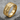 Three Bar Cross Ring, gold vermeil, angled product photo