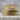 Cathedral Arch Beard Comb, gold vermeil, front product photo