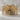 Oak Leaf Acorn Beard Comb, gold vermeil product photo