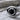 Evil Eye Onyx Arc Ring, oxidized silver, angled close-up view of black onyx bezel