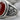 Carnelian Saint Florian Signet Ring, oxidized silver, angled close-up of carnelian cabochon and shoulder relief