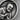Padre Pio Prayer Pendant, oxidized silver, close-up of Saint Pio portrait relief
