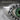 Evil Eye Iris Halo Ring, oxidized silver, close-up of green iris and halo accents
