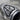 Viking Axe Onyx Ring, oxidized, close-up of axe shoulder relief