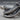 Jormungandr Ridge Wrap Ring, oxidized silver, angled close-up view