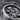 Choose Your Saint Oval Ring, oxidized silver, close-up of Saint Benedict relief