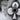 Ace Club Onyx Pendant, oxidized silver, close-up of club motif and onyx
