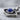 Evil eye lapis drop earring, oxidized silver, close-up of eye motif and lapis stone