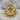 Seated Buddha Lotus Pendant, gold vermeil, product photo