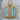 Ten Commandments Enamel Pendant, gold vermeil, front product view