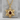 Star of David Garnet Pendant, gold vermeil, product photo on stone surface