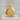 Shukr Hammered Pendant, gold vermeil, front product photo