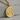 Allah Layered Medallion Pendant, gold vermeil, front product photo