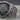Valknut Garnet Shield Ring, oxidized silver, close-up of shield and garnet