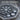 Helm Of Awe Gemstone Pendant, oxidized, close-up of stave and stones
