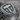 Mjolnir Vine Shoulder Ring, oxidized, angled close-up view