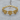 Viking Shield Link Bracelet, gold vermeil product photo