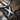 Viking Shield Crossbar Ring, oxidized finish, close-up of shield face and crossbar