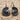 Nautilus Chamber Drop Earring, black rhodium, product view