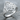 Four Leaf Gothic Tracery Ring in polished silver, angled view