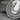 Horseshoe Laurel Pendant, oxidized silver, close-up view of relief