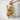 Reaper Scythe Crest Pendant, gold vermeil finish, product view