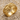 Skull Rose Frieze Wedding Ring, gold vermeil product photo