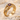 Garnet Thorn Wedding Ring, gold vermeil, angled product photo