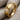 Faceted Saddle Open Ring, gold vermeil, product photo