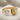 Moonstone Shell Lip Ring, gold vermeil product photo