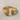 Folded Fan Open Ring, gold vermeil product view