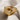 Garnet Crater Signet Ring, gold vermeil, angled product photo