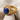 Baroque Lapis Signet Ring, gold vermeil, angled product view