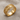 Cathedral Cross Ring, gold vermeil, angled product view