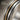 Offset Groove Ring, oxidized, close-up of brushed texture and ridge