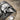 Athena Corinthian Helmet Ring, oxidized silver, close-up of helmet relief