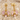 Orchid Bud Cascade Drop Earring in gold vermeil, front view