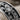 Gothic Star Eternity Ring, oxidized silver, close-up of white topaz star pattern
