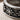 Gothic Star Eternity Ring, oxidized silver, angled close-up of raised star motif