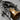 Bat Belfry Bell Pendant, oxidized silver, close-up of bat and bell