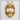 Kitsune Festival Mask Pendant, gold vermeil, product view
