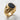 Hannya Onyx Shoulder Ring, gold vermeil product photo