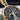 Tree of Life Medallion Pendant, oxidized, close-up of tree relief and texture