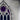 Gothic Stained Glass Window Pendant, oxidized silver, close-up of enamel and tracery details