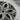 Geometric Flower Medallion Pendant, oxidized, close-up of tiered petal relief