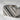 Diagonal Stripe Signet Ring, oxidized silver, close-up of diagonal grooves