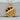 Tara Brooch Spiral Pendant, gold vermeil, front view